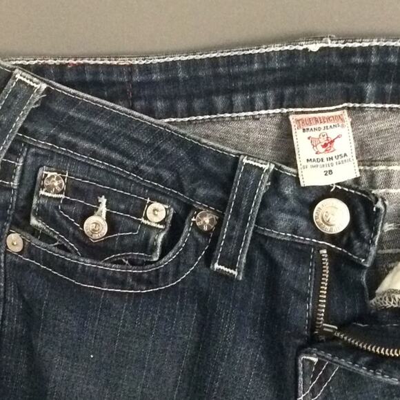 True Religion Size 28 Skinny Jeans Julie - Picture 4 of 7